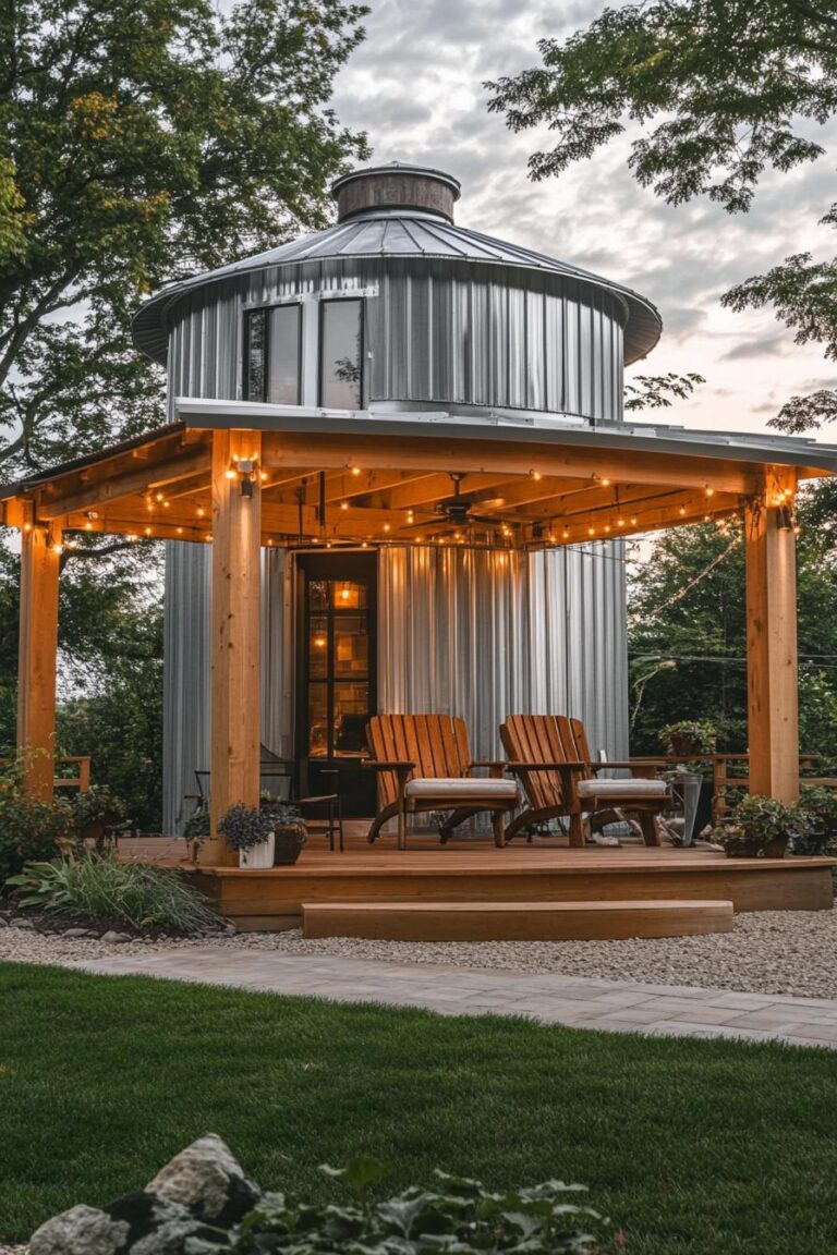 CG - Silo with porch 2-story