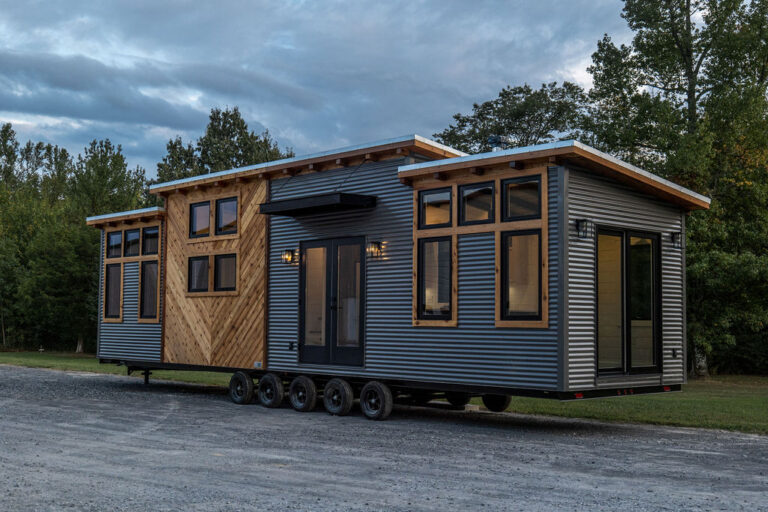 Tiny Home - exterior - on trailer 1